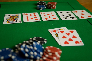 Avoid betting when you are beat.