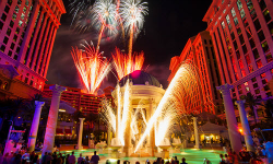The 50th anniversary's Fireworks Extravaganza.