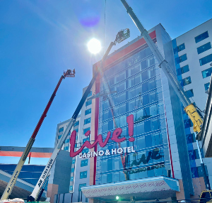 The casino will feature more than 40 table games.