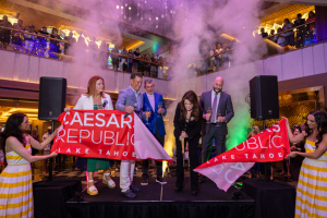 The grand opening marks the transformation of the former Harveys Lake Tahoe.