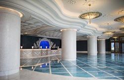 The lobby of Baha Mar.
