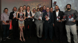 The winners from the 2017 American Poker Awards.