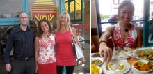 Authentic Israeli hummus lunch with Traffic Sales