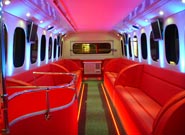Pimpin' hot pink party bus