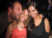 Crazy honorary German, Becky and CAP's Yvette at Dolce