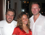 Great Bay with executive chef and very special significant other