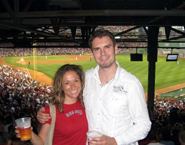 Red Sox game with Mark