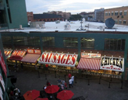 Tasty sausages at Fenway